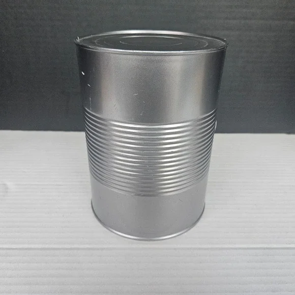 Jean Paul Gaultier Le Male Silver Plastic Can Empty Collectible Display - Picture 2 of 4
